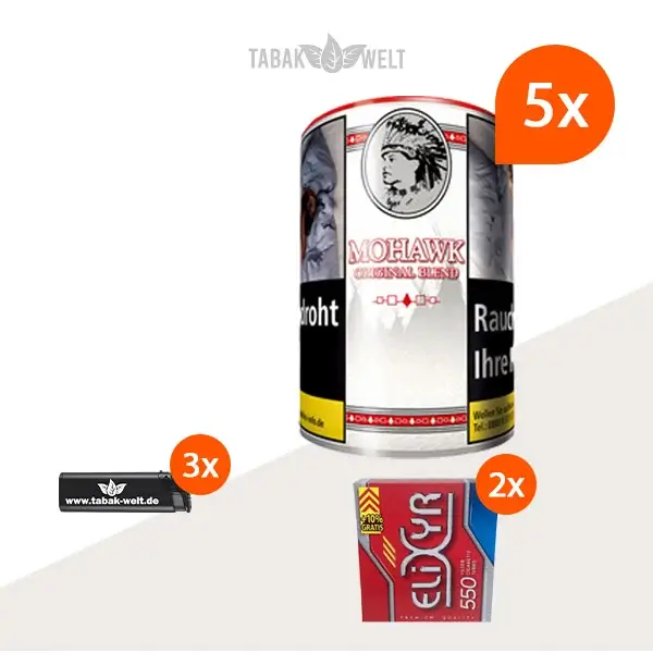 mohawk-original-blend-feinschnitt-tabak-5x-dose-mit-1100-huelsen