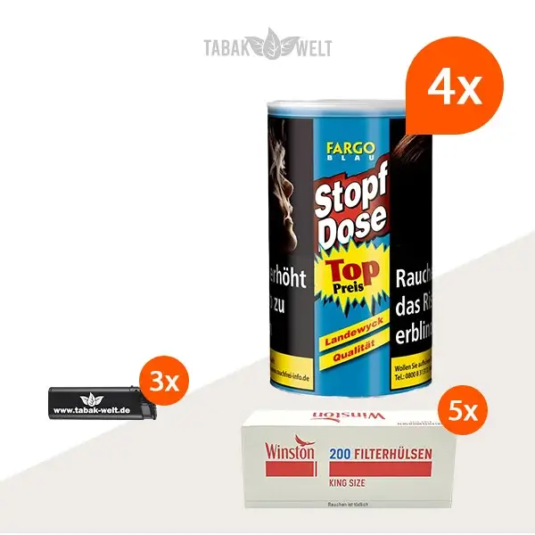 fargo-blau-volumentabak-4x-dose-mit-1000-king-size-huelsen