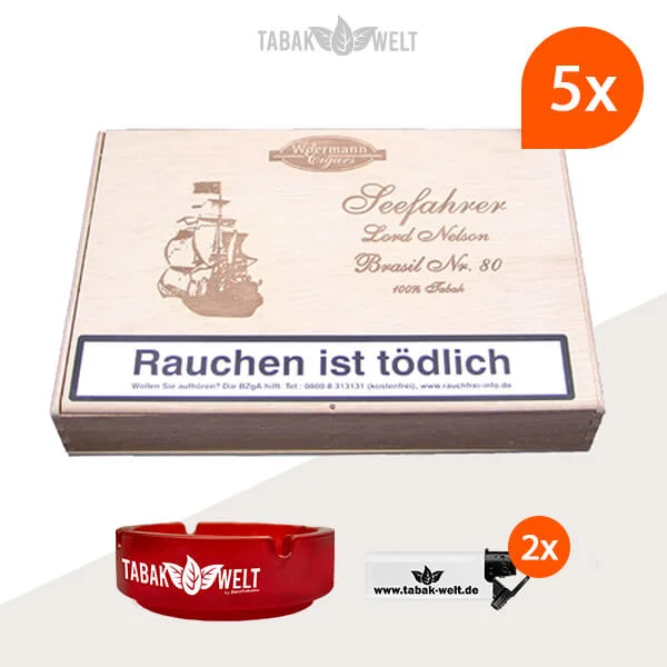 5x-woermann-cigars-seefahrer-zigarren-LORD-NELSON-brtasil-NO.80 5x-woermann-cigars-seefahrer-zigarren-LORD-NELSON-brtasil-NO.80