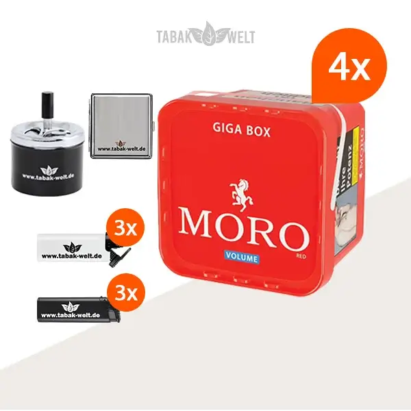 moro-red-volumentabak-4x-giga-box-mit-aschenbecher