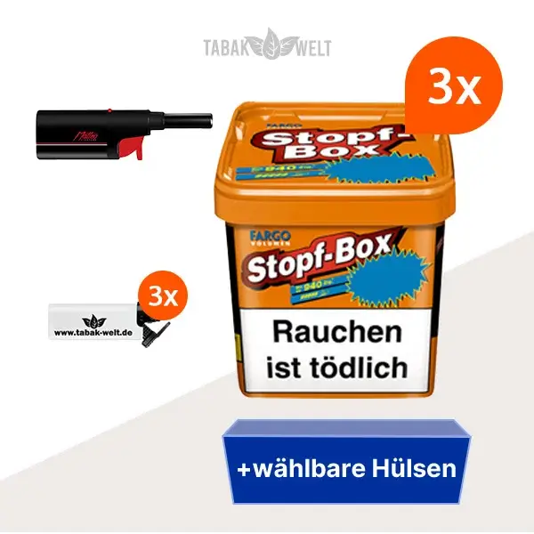fargo-volumentabak-orange-2-x-stopf-box-xxl-mit-2000-filterhuelsen