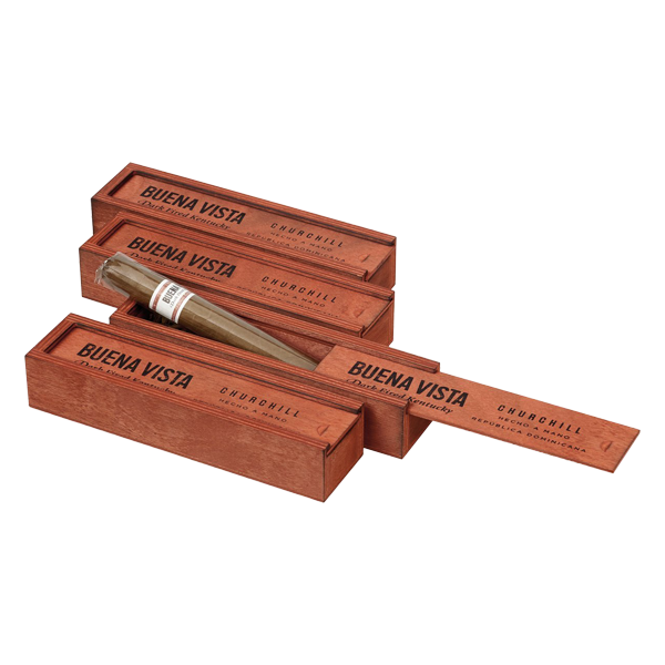 Buena Vista Dark Fired Kentucky Zigarren Churchill Kiste