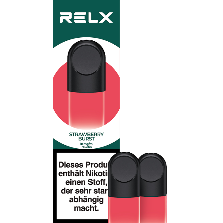 Relx Pod Strawberry Burst / Gardens Heart 2 x 18 mg/ml