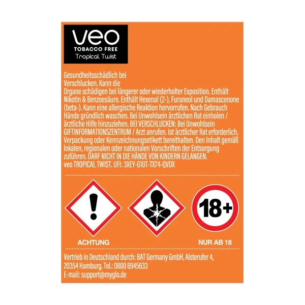 veo-sticks-tropcal-twist-warnhinweis