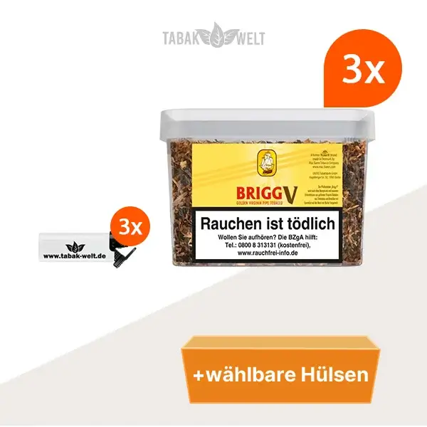 brigg-v-vanilla-pfeifentabak-3x-eimer-mit-waehlbaren-huelsen