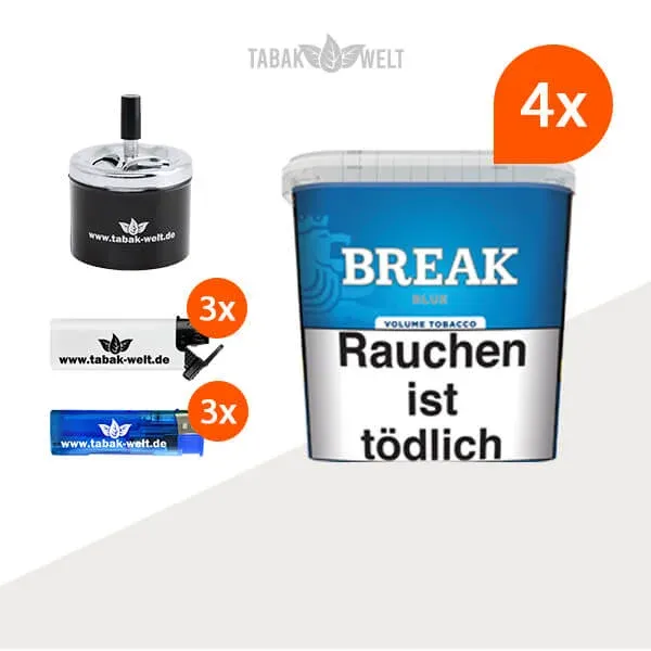 break-blue-volumentabak-4x-giga-box-mit-drehaschenbecher