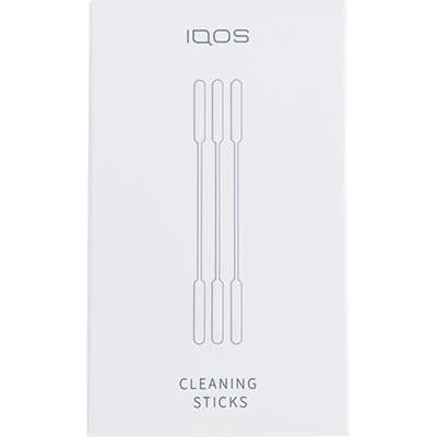 Die IQOS Cleaning Sticks in der Verpackung