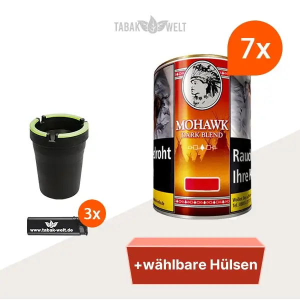 mohawk-dark-blend-feinschnitt-tabak-7x-dose-mit-waehlbaren-huelsen
