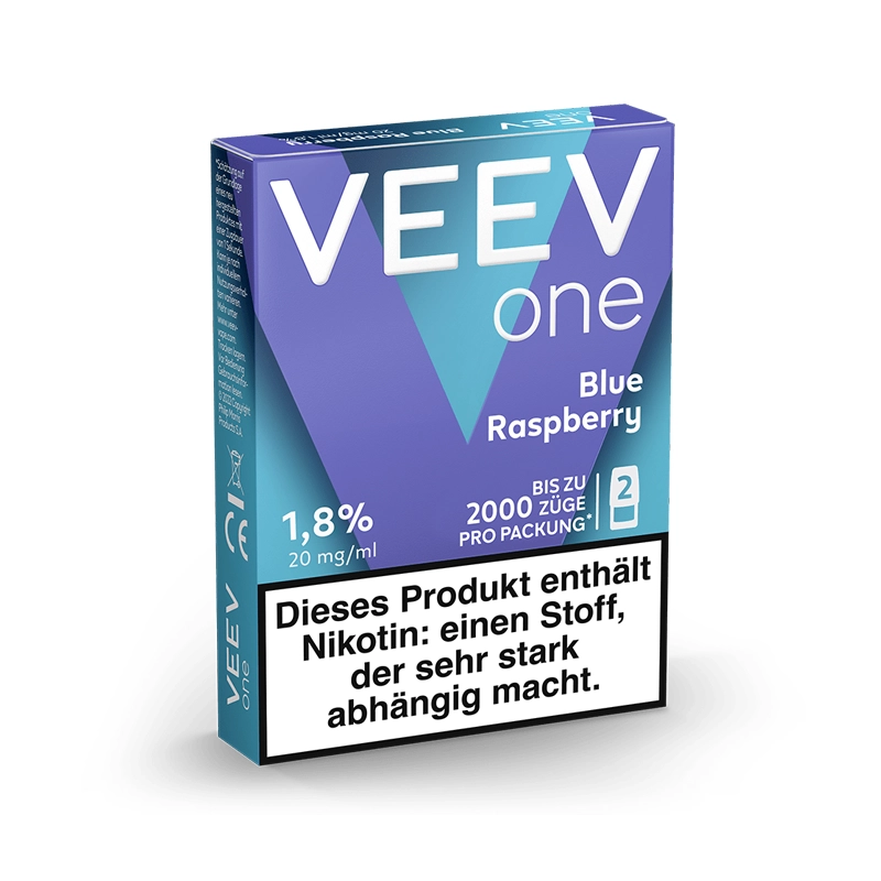 veev one pods blue raspberry multipack seitlich