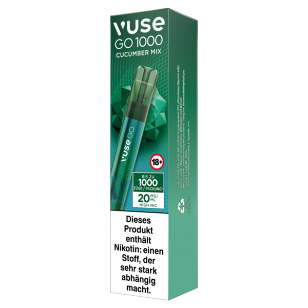 vuse go 1000 cucumber mix vape