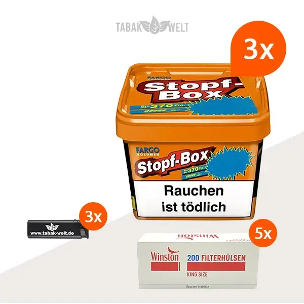 fargo-orange-volumentabak-3x-stopf-box-mit-1000-king-size-huelsen