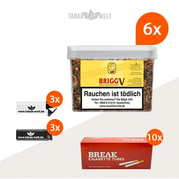 brigg-v-vanilla-pfeifentabak-6x-eimer-mit-2000-break-huelsen