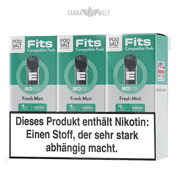 Pod Salt Fits Pods Fresh Mint