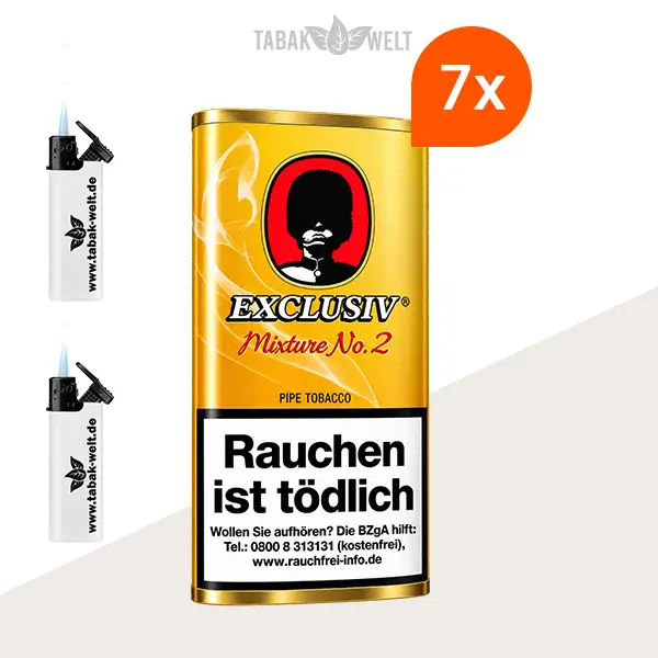 Exclusiv Mixture No. 2 Wild Mango Pfeifentabak – 7-g-Pouch