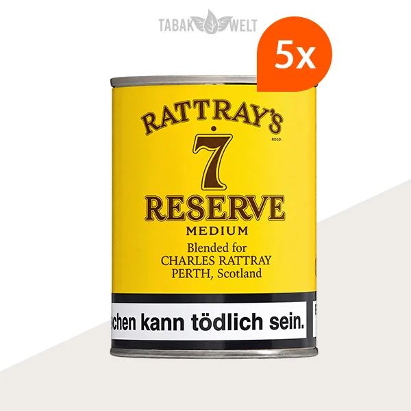 Rattray’s British Selection 7 Reserve Pfeifentabak – 5er-Box