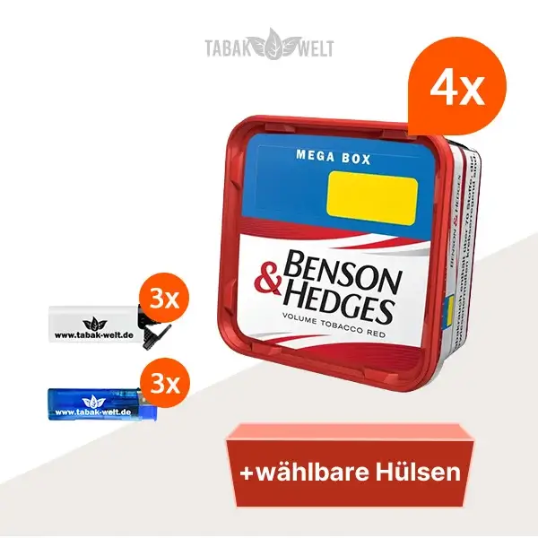 benson-und-hedges-red-volumentabak-4-x-mega-box-mit-1000-wahlbaren-huelsen