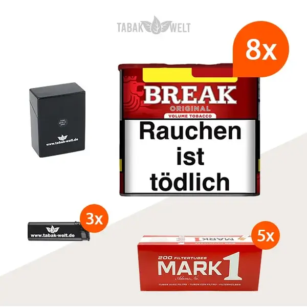 break-original-m-volumentabak-8x-dose-mit-1000-king-size-huelsen-und-etui