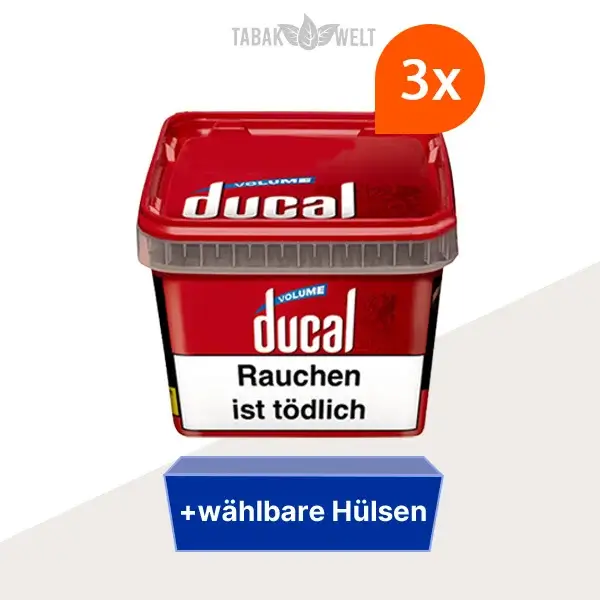 ducal-red-volumentabak-3x-eimer-mit-waehlbaren-huelsen