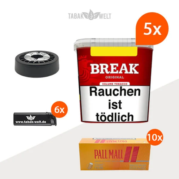 break-red-volumentabak-6x-giga-box-mit-pall-mall-huelsen
