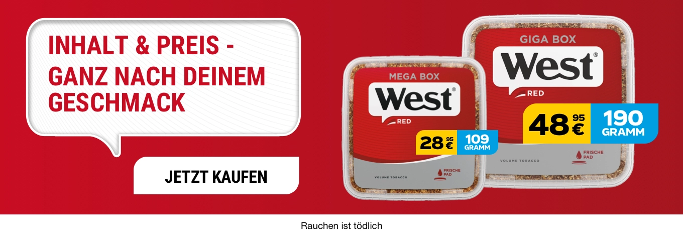 west tabak guenstig kaufen