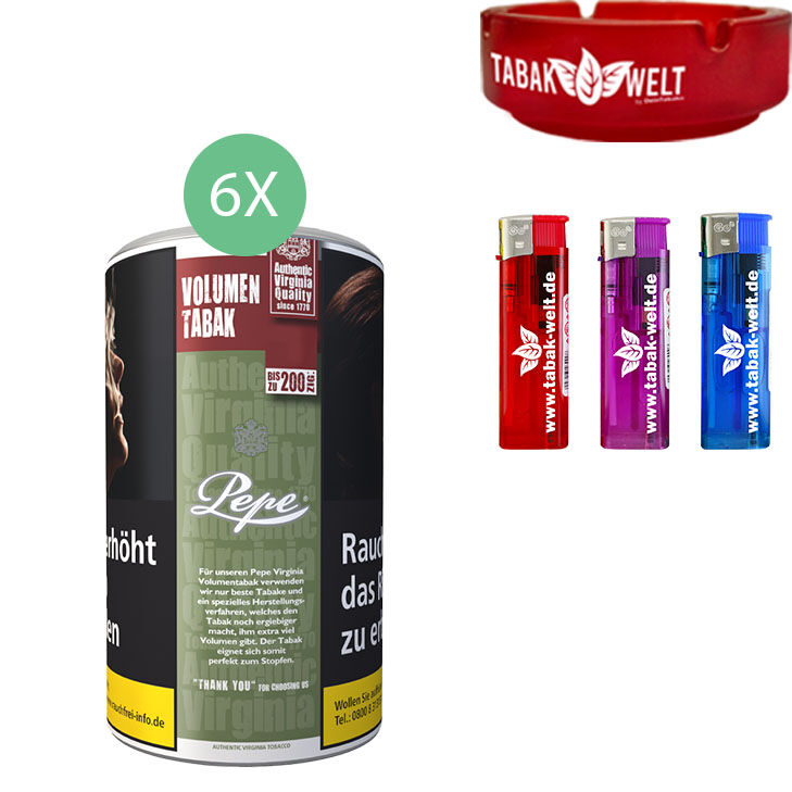 6xPepe-85g-glas-asche 6xPepe-85g-glas-asche