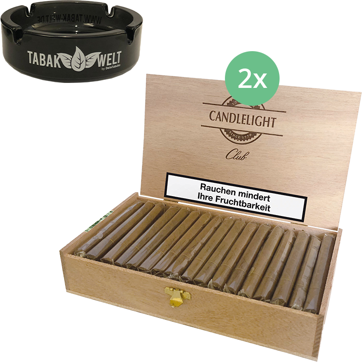 Candlelight Club Brasil 2 x 50 Zigarren