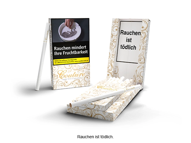 couture silver slim zigaretten