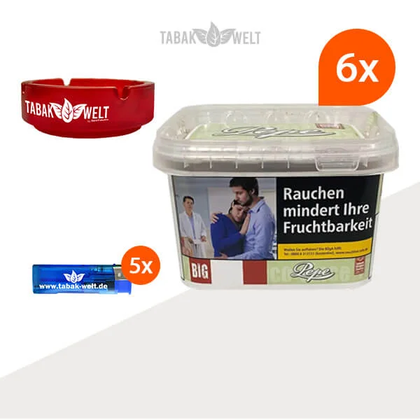 pepe-volumentabak-bright-green-6x-big-box-mit-feuerzeugen-TX16035 pepe-volumentabak-bright-green-6x-big-box-mit-feuerzeugen-TX16035