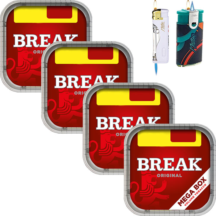 Break Original 4 x Mega Box mit Feuerzeugen