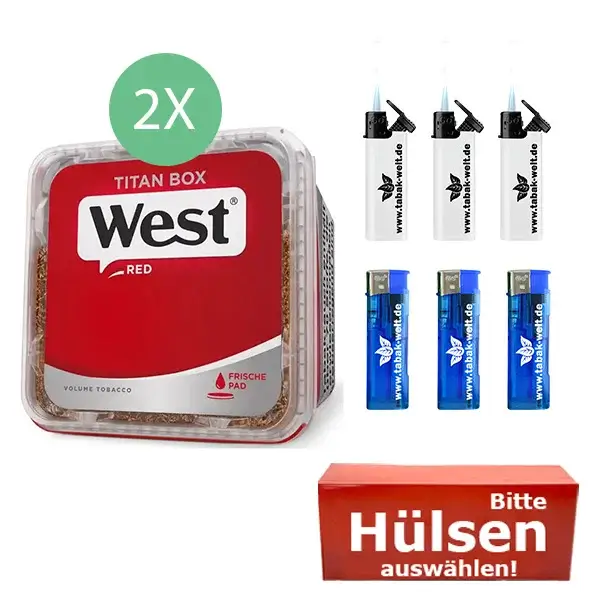 2 x West Titan Box mit Hülsen