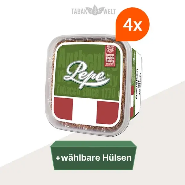 pepe-rich-green-volumentabak-4-Eimer-mit-wahlbaren-zubehor
