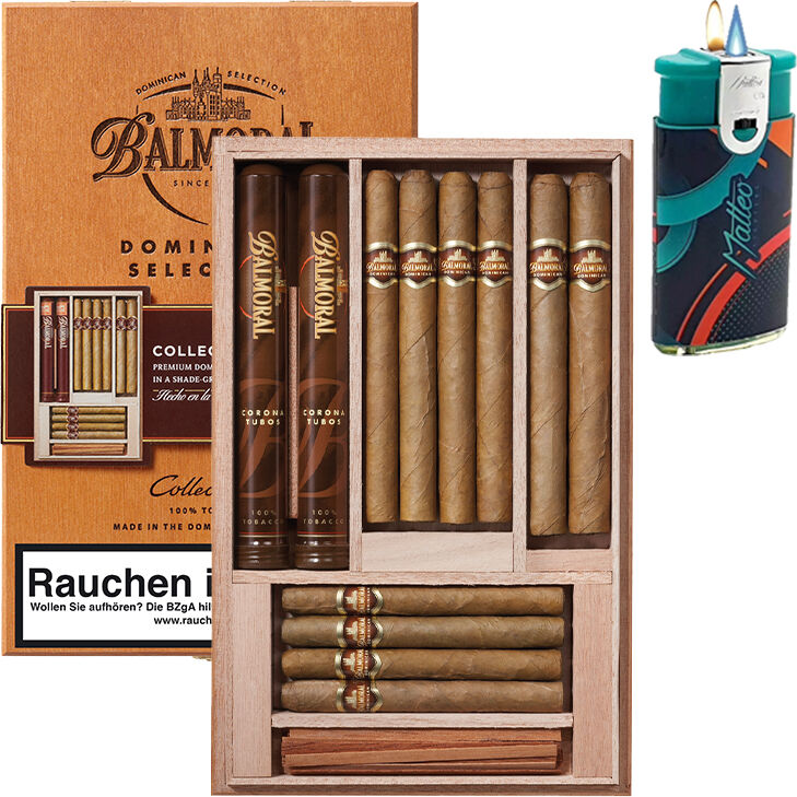 Balmoral Dominican Selection Collection Zigarren 12 Stück