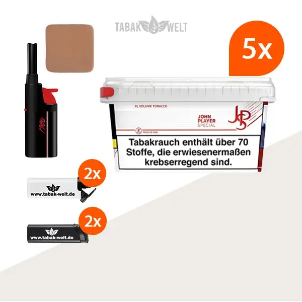 john-player-volumentabak-5x-mega-box-mit-tabakbefeuchter