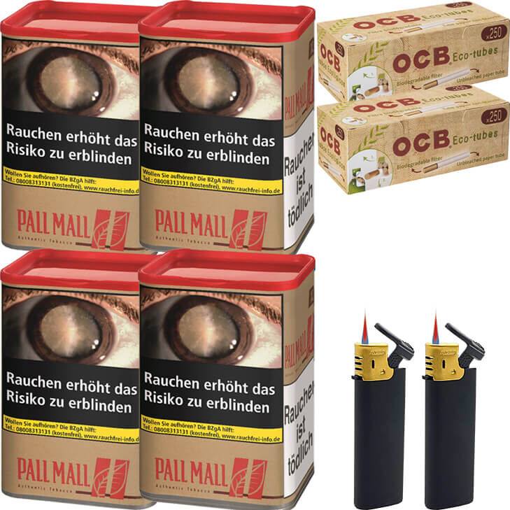 4-Pall-Mall-Rot-Authentic-60g-Pall-Mall-Autentik-Xtra-hülsen-2