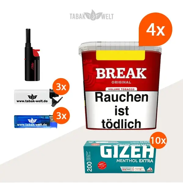 break-original-volumentabak-4x-giga-box-mit-2000-menthol-extra-huelsen