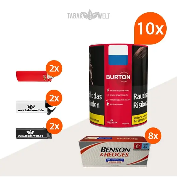 burton-original-feinschnitt-tabak-10x-dose-mit-2000-special-size-huelsen burton-original-feinschnitt-tabak-10x-dose-mit-2000-special-size-huelsen