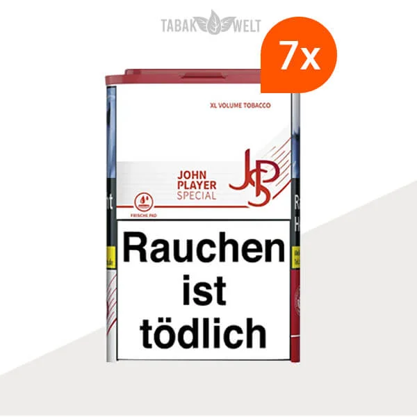 JPS XL Red Volumentabak im 7er-Pack