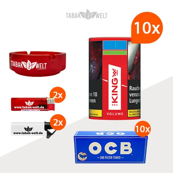 10x-king-volumentabak-dose-mit-ocb-huelsen-tw