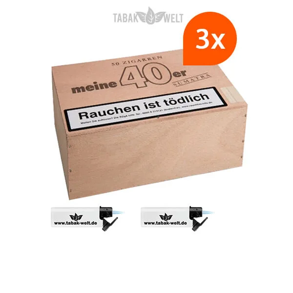 3x-meine-40er-sumatra-zigarren-mit-sturm-feuerzeuge