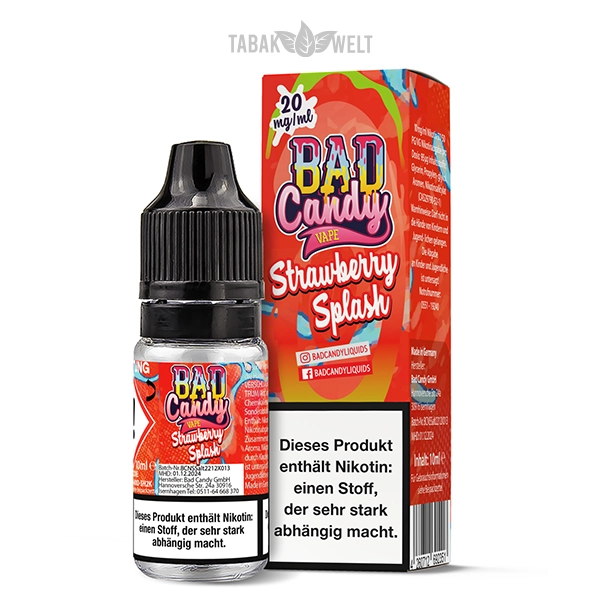 bad-candy-classic-e-liquid-strawberry-splash-10ml-20mgml bad-candy-classic-e-liquid-strawberry-splash-10ml-20mgml