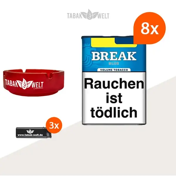 break-blue-l-volumentabak-8x-dose-mit-aschenbecher