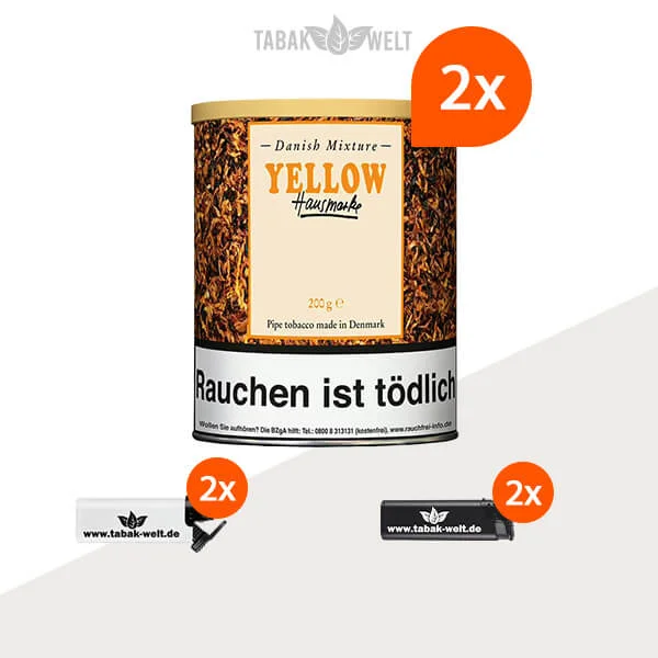 danish-mixture-yellow-pfeifentabak-2x-dose-mit-feuerzeuge