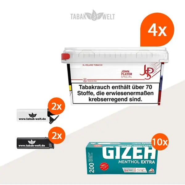 john-player-volumentabak-4x-mega-box-mit-2000-menthol-extra-huelsen