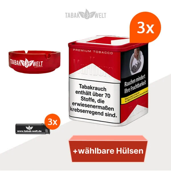 marlboro-red-feinschnitt-tabak-3x-dose-mit-waehlbaren-filterhuelsen