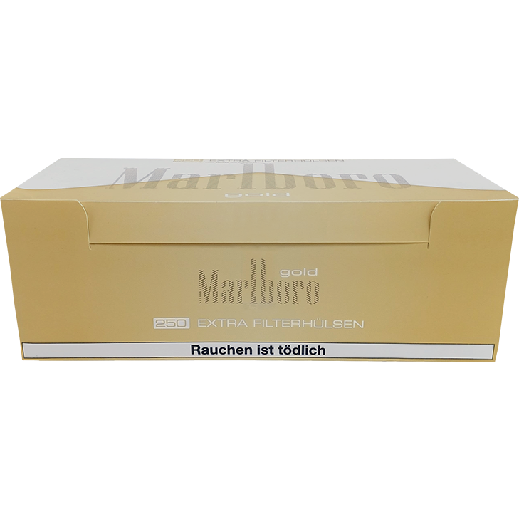 Marlboro Crafted Selection 10 x 200g mit 4000 Gold Extra Hülsen
