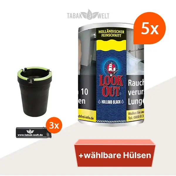 look-out-holland-black-feinschnitt-tabak-5x-dose-mit-waehlbaren-huelsen
