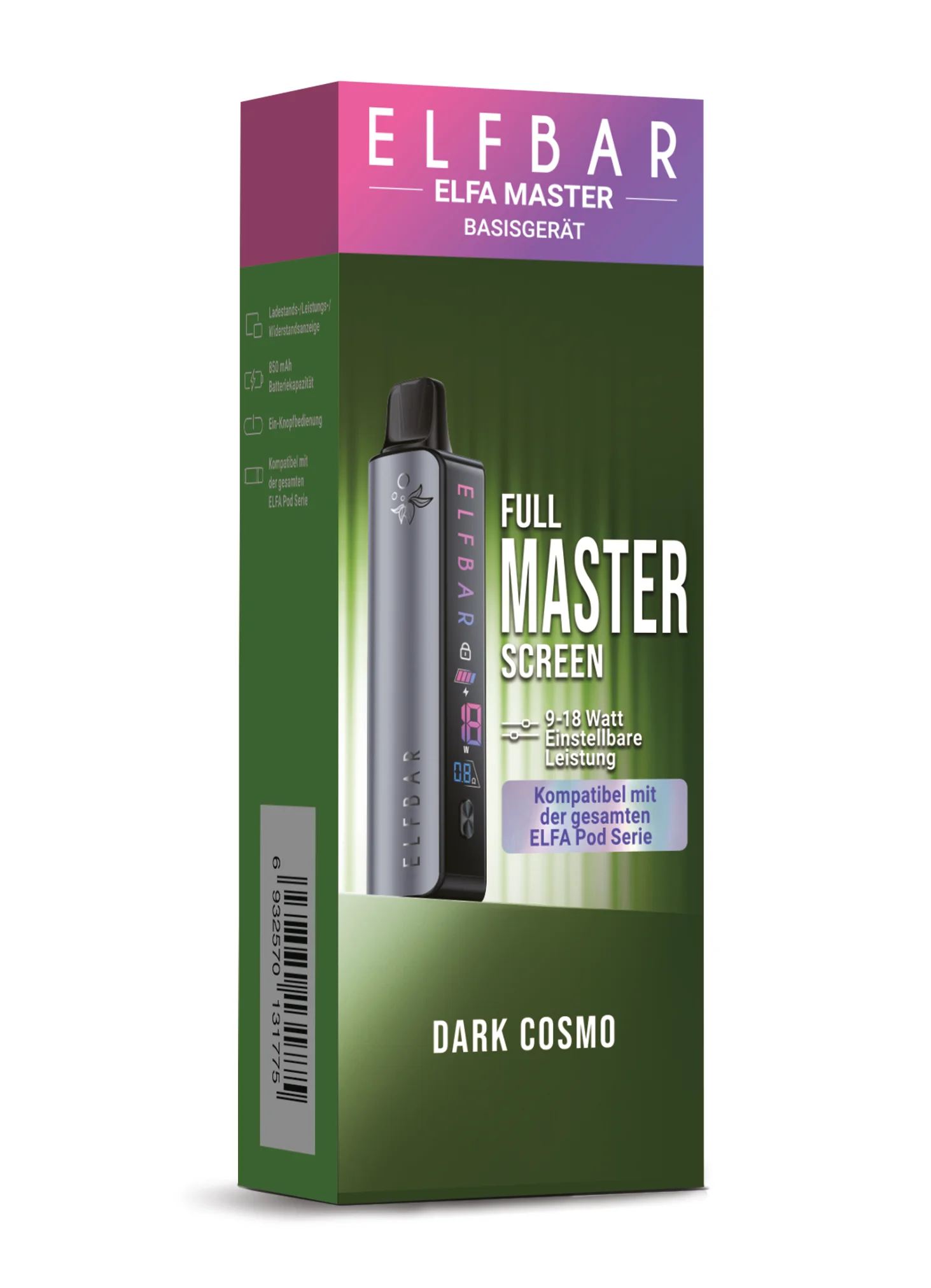 Elfbar Elfa Master Dark Cosmo E-Zigarette