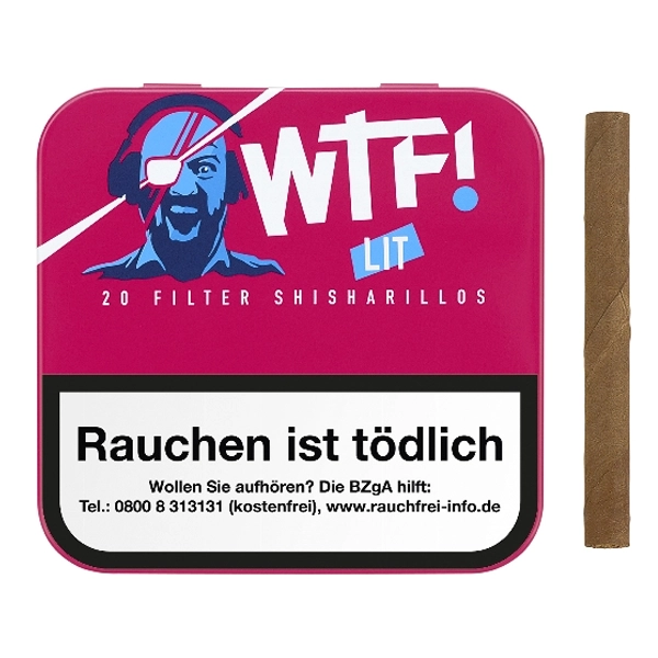 WTF! Lit Shisharilllos Dunkle Beeren 20er