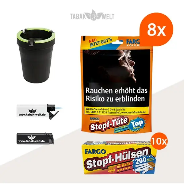 fargo-volumentabak-8x-stopf-tuete-mit-2000-stopf-huelsen