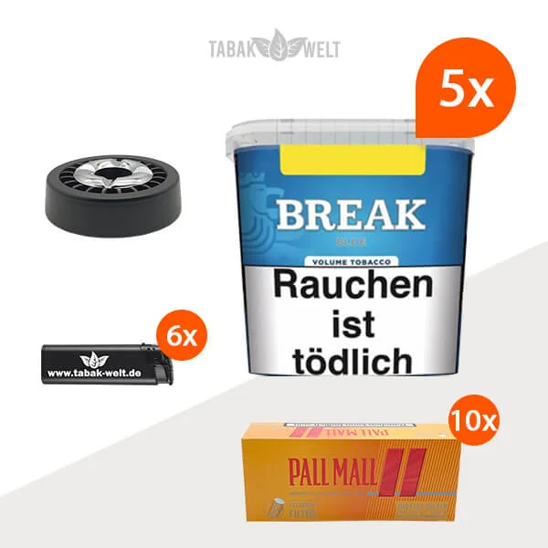 break-blue-volumentabak-5x-giga-box-mit-pall-mall-huelsen